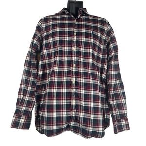 XXXTENTACION Rare Original Polo Ralph‎ Lauren plaid Flannel Shirt Long Sleeve L